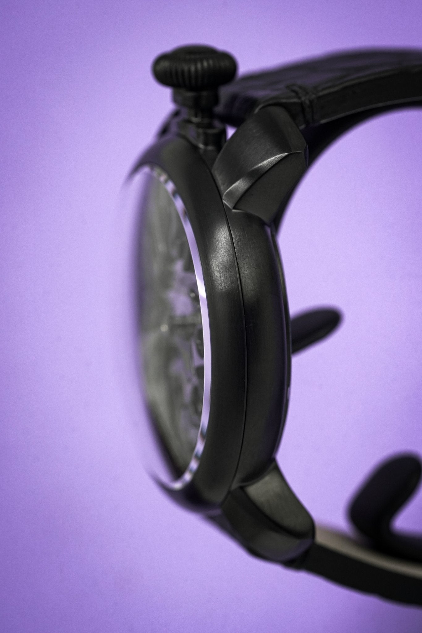 GaGà Milano Watch Skeleton 48MM Black