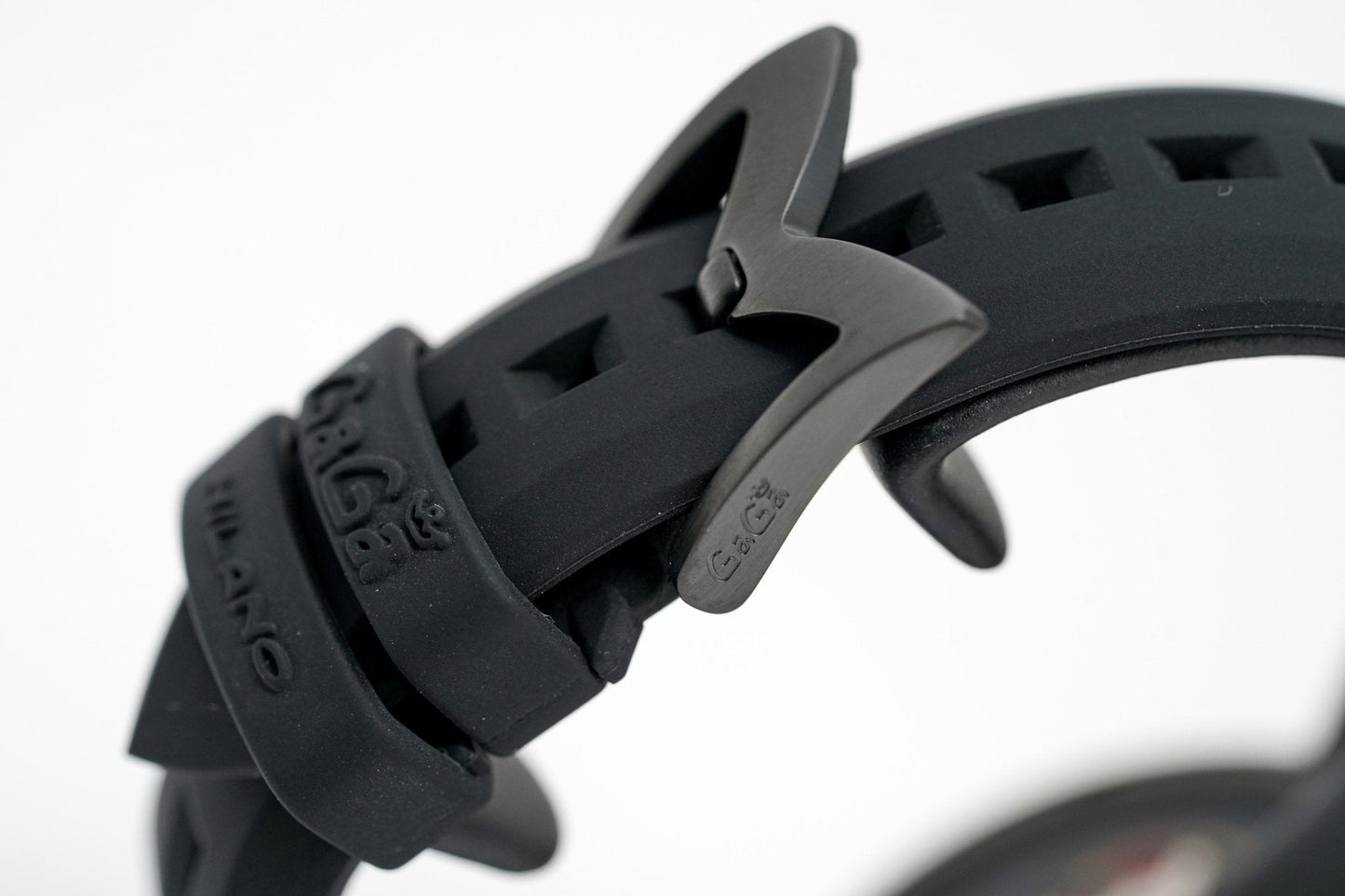 GaGà Milano Watch Skeleton 48MM Red Black Carbon