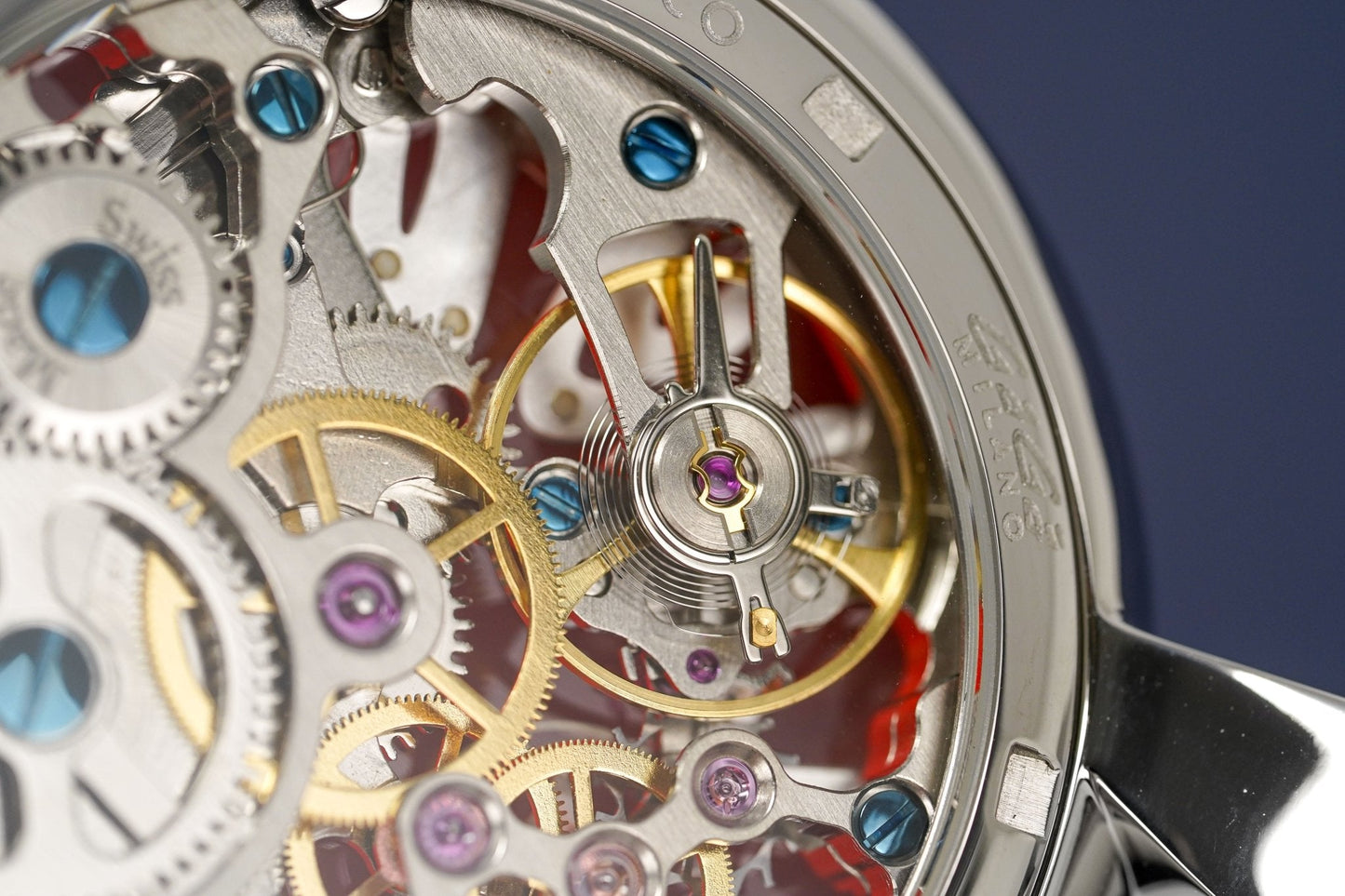 GaGà Milano Skeleton 48MM Red White 5310.01.RED