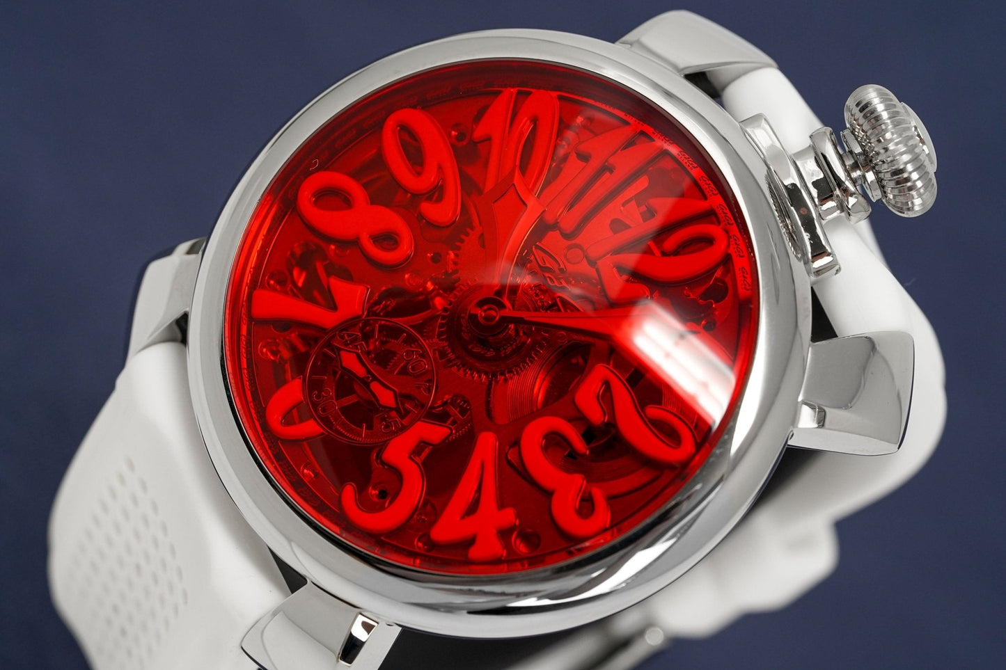 GaGà Milano Skeleton 48MM Red White 5310.01.RED