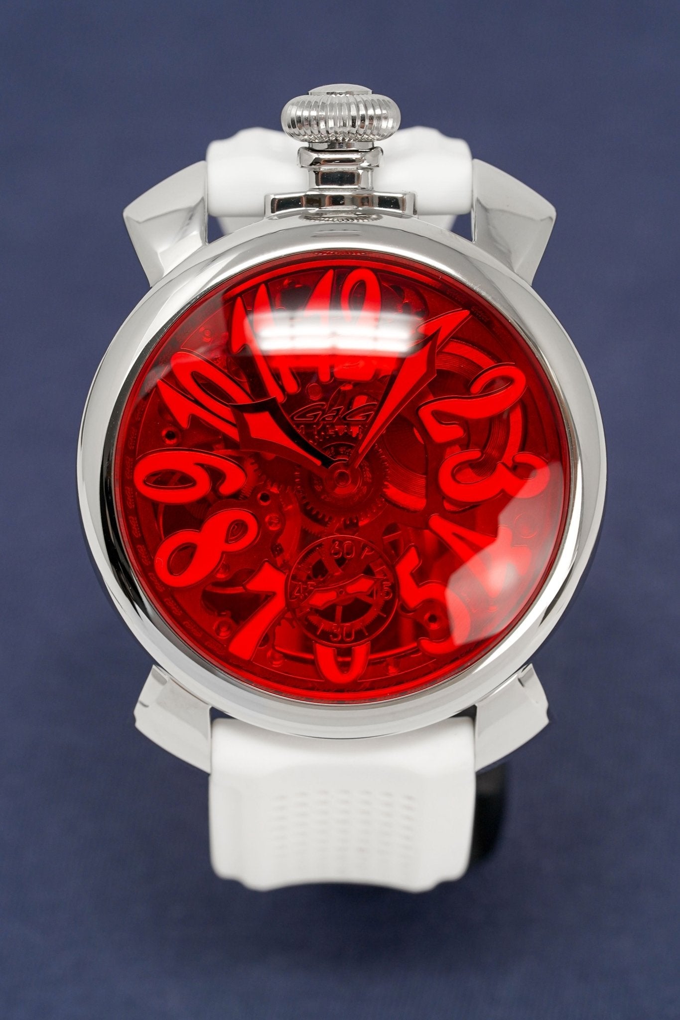 GaGà Milano Skeleton 48MM Red White 5310.01.RED