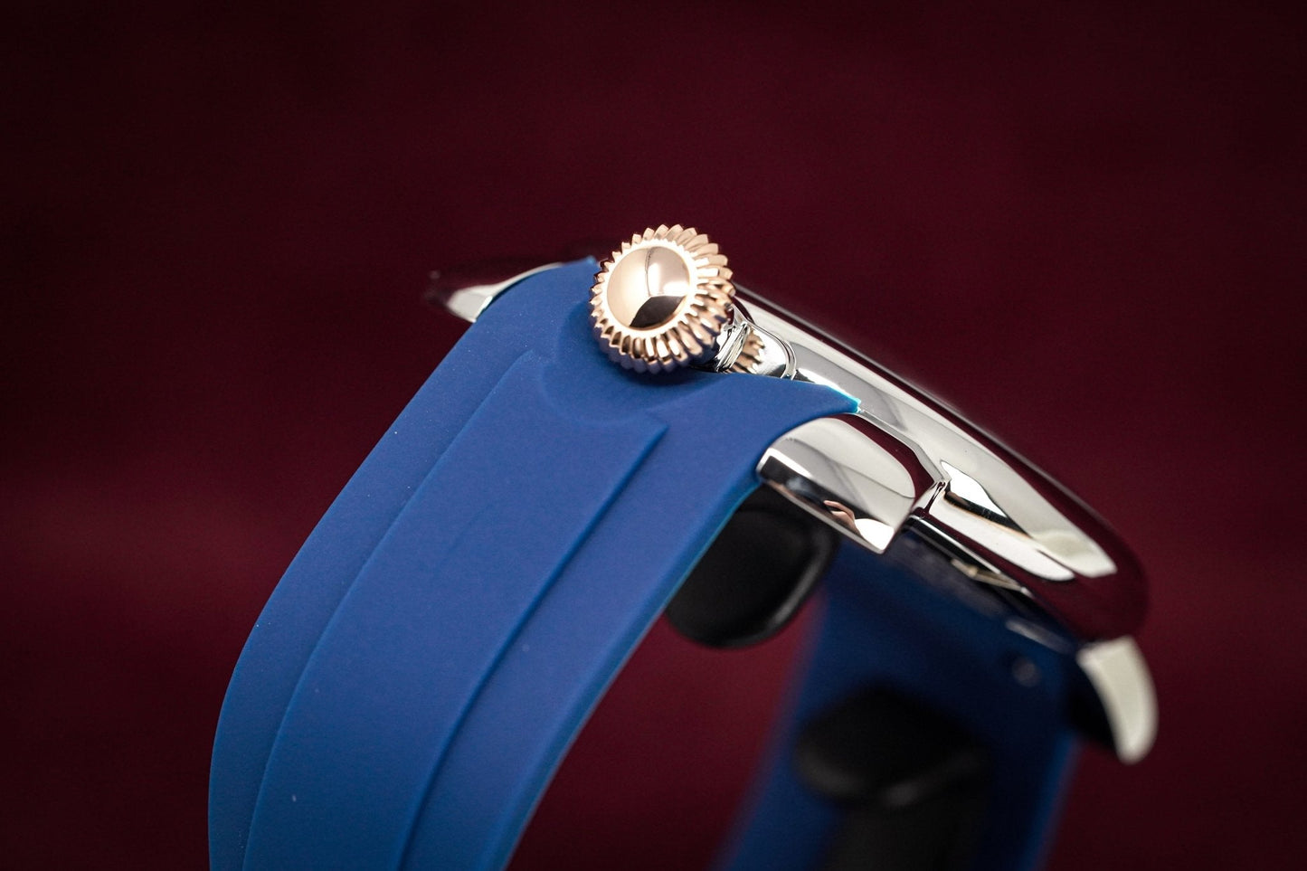 Gaga Milano Watch Slim 46 Bionic Skull Blue 5080.BS02