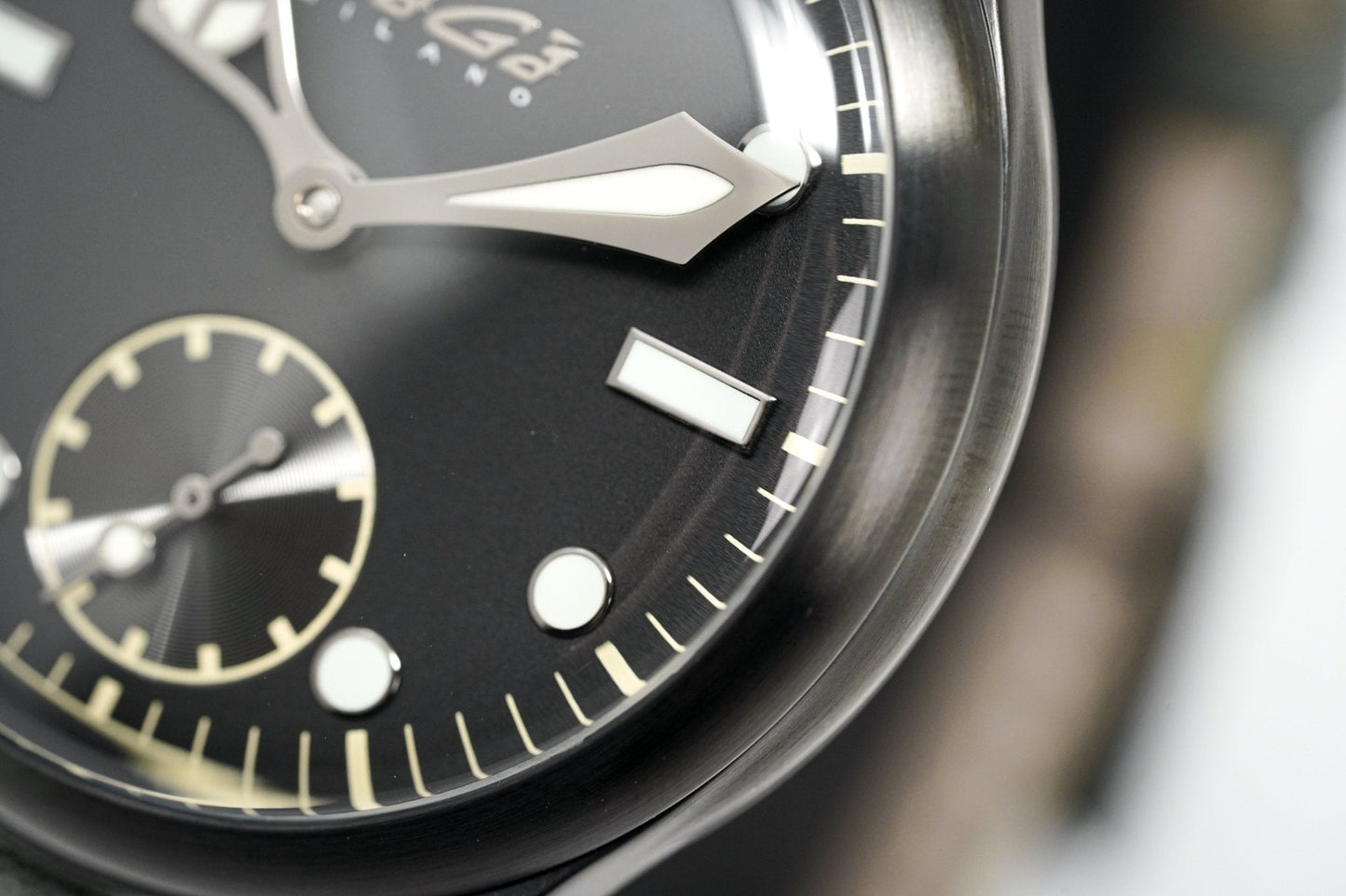 GaGà Milano Watch Classic Steel Black PVD 8042.01