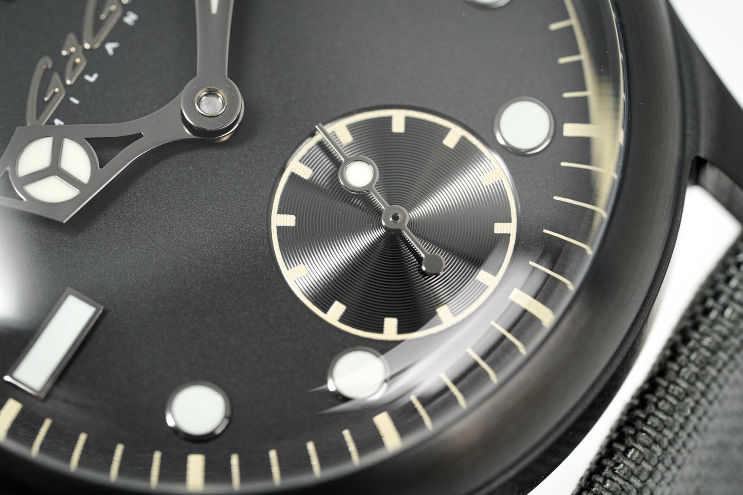GaGà Milano Watch Classic Steel Black PVD 8042.01