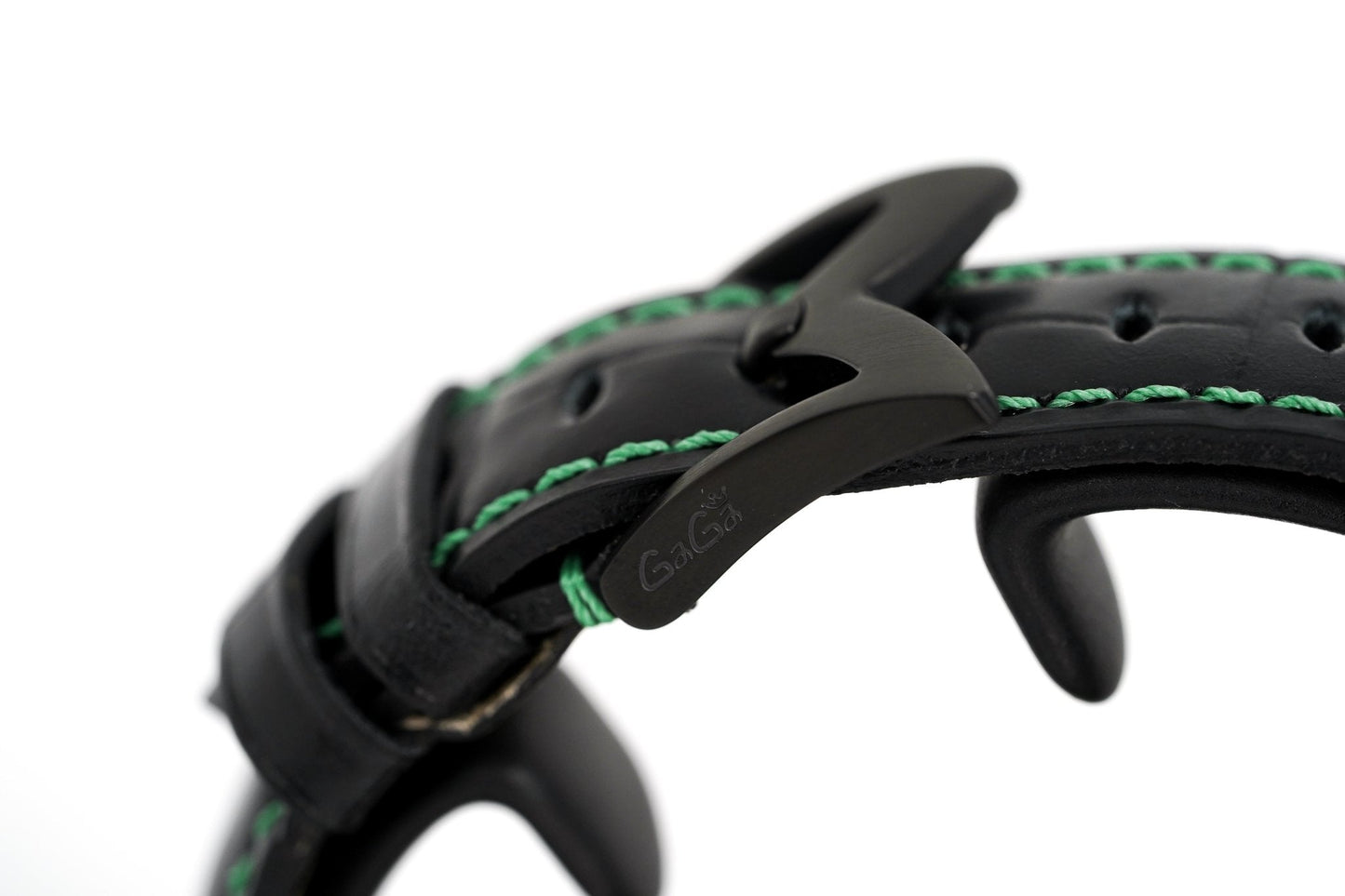 Gagà Milano Watch Manuale 48mm Carbon Fibre Green 5016.03