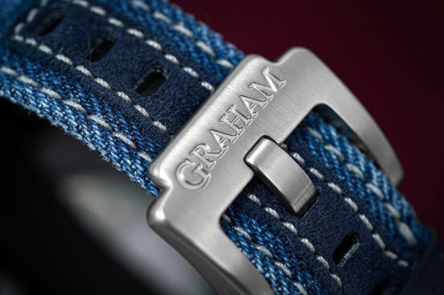 Graham Chronofighter Vintage Aircraft Blue