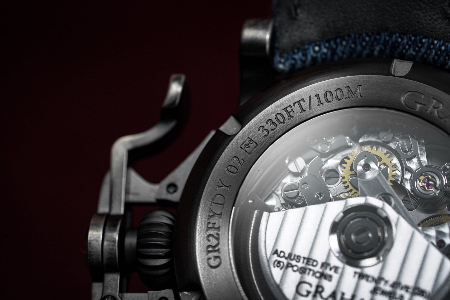 Graham Chronofighter Vintage Aircraft Blue