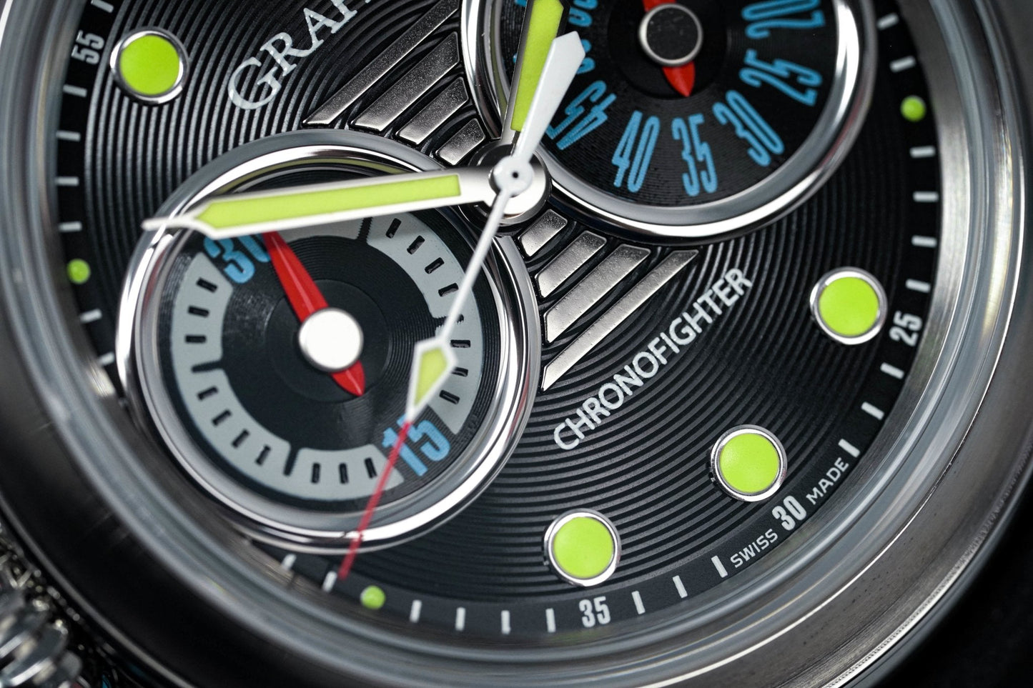 Graham Chronofighter Vintage Stingray Limited Edition 2CVES.B05A