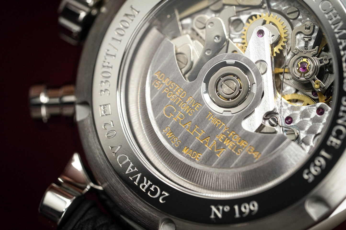 Graham Swordfish 46MM Stainless Steel Black Dial 2SXAS.B06A