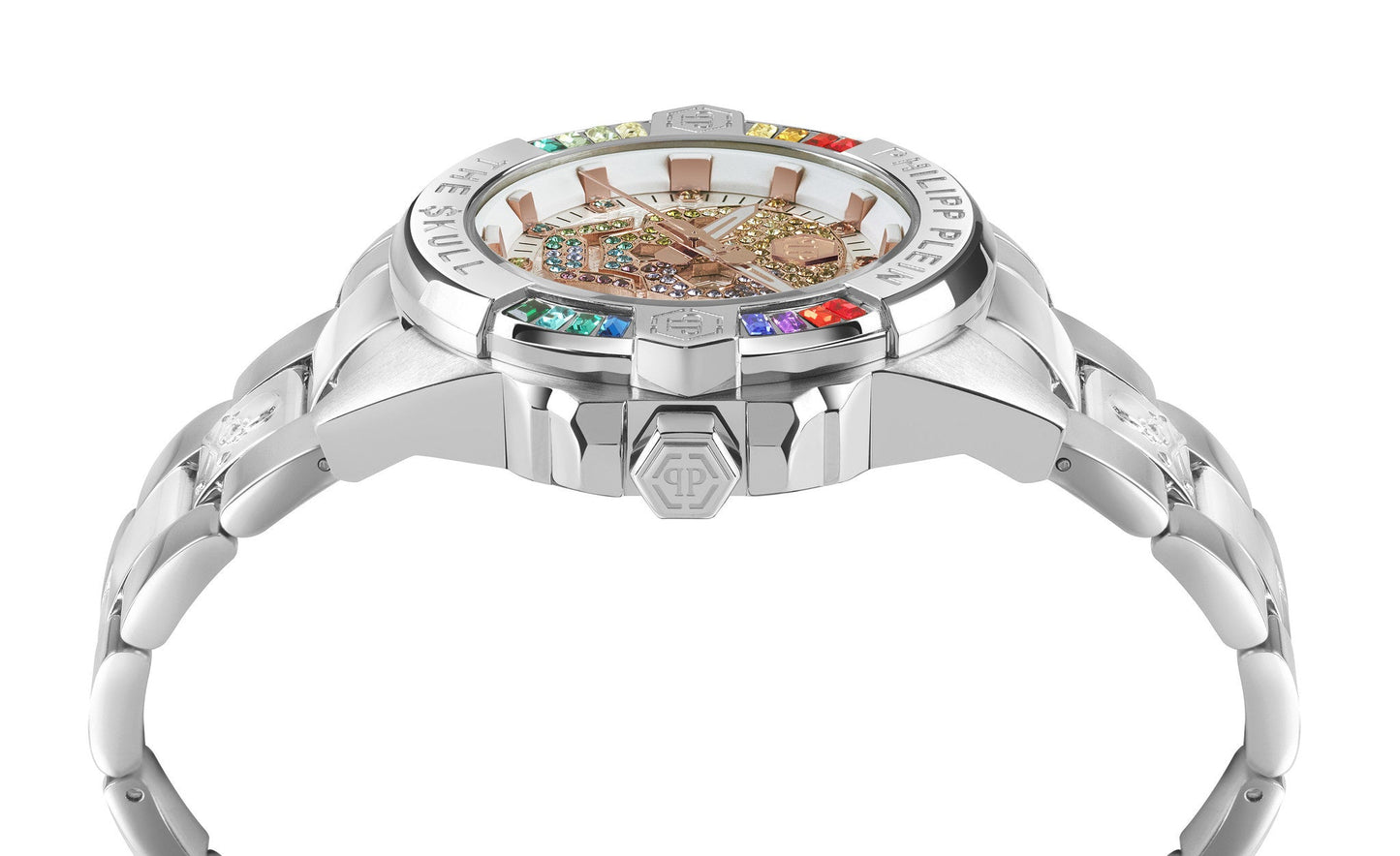 Philipp Plein Watch The Skull King 41mm Silver PWNAA0422