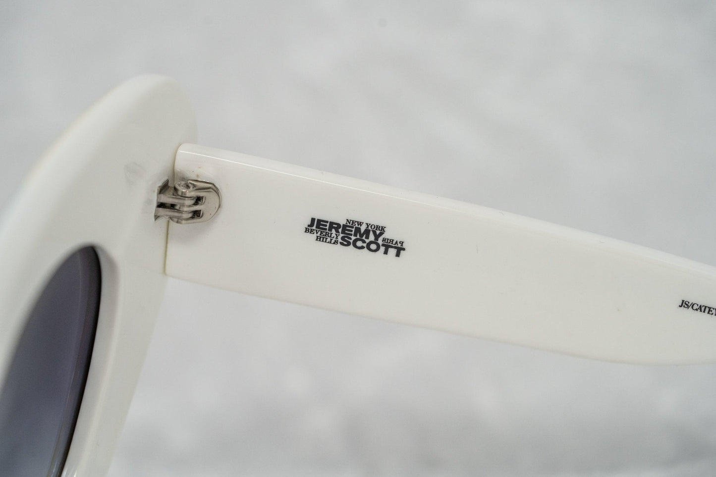 Jeremy Scott Sunglasses Cat Eye Multicoloured Bars and Grey