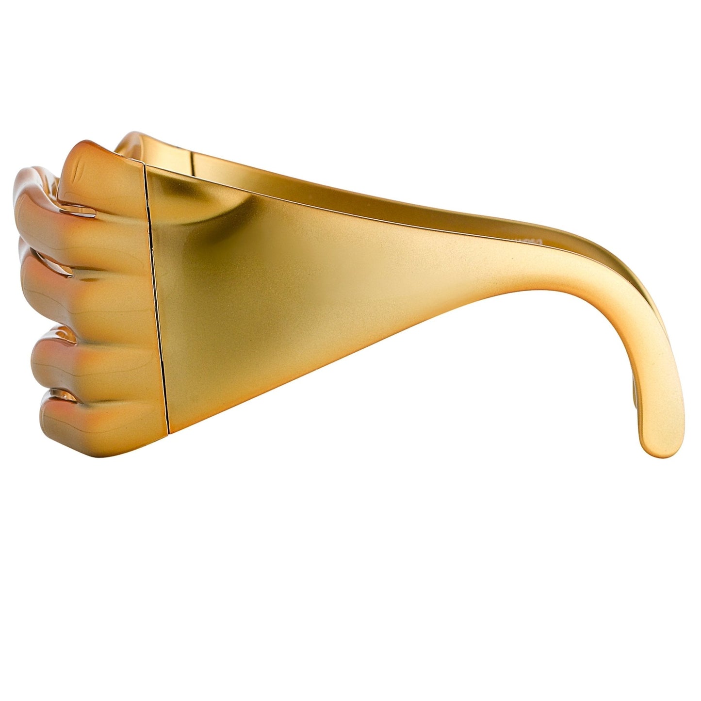Jeremy Scott Sunglasses Hands Metallic Gold