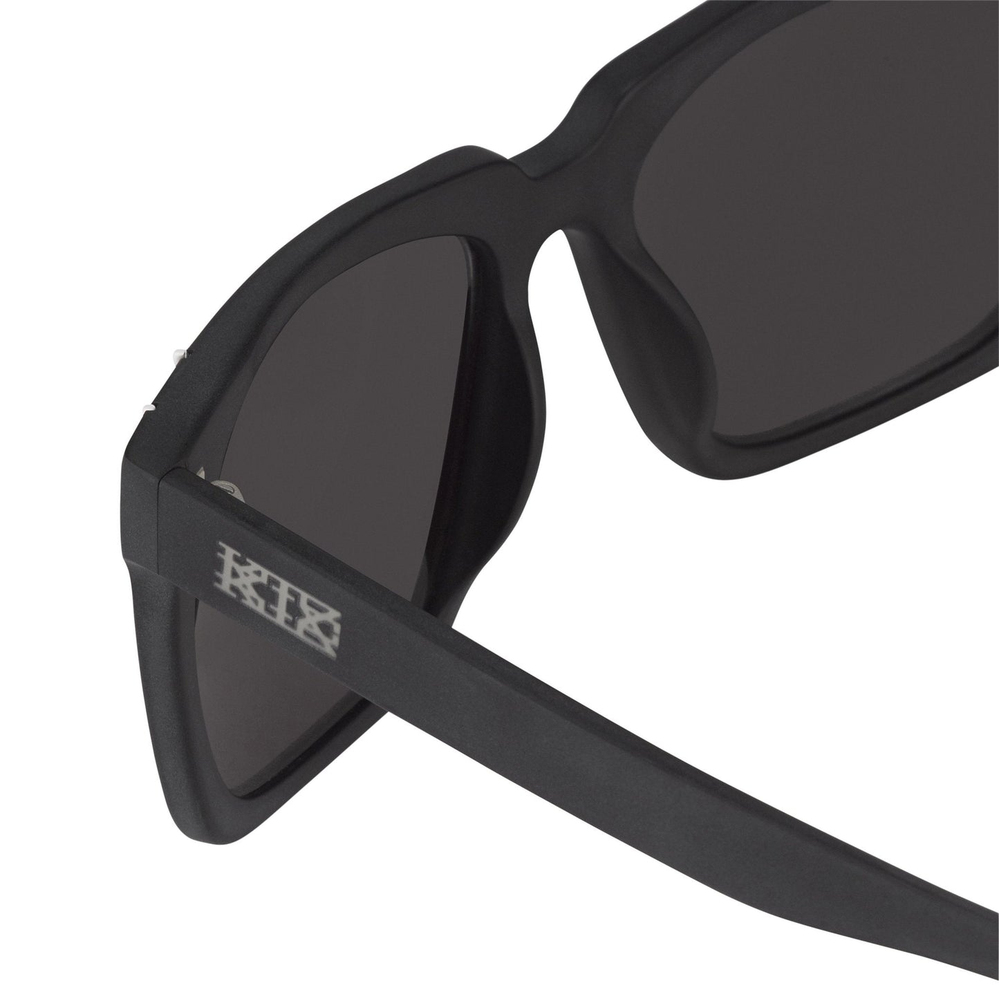 Kokon To Zai Sunglasses D-Frame Black and Silver KTZ14C2SUN