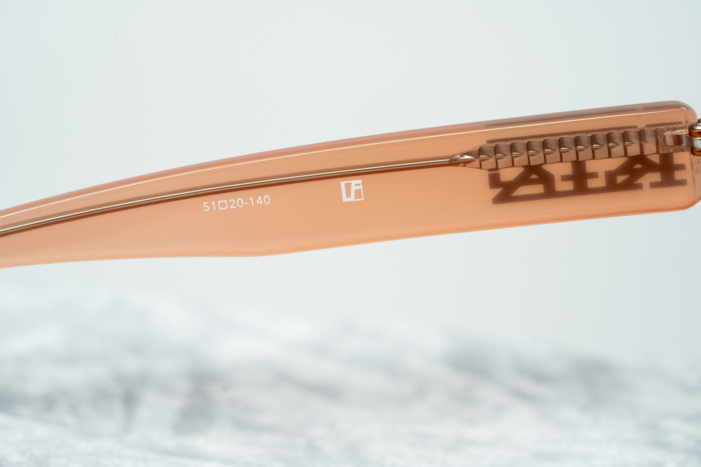 Kokon To Zai Sunglasses Special Beige Orange and Dark Grey KTZ16C1SUN