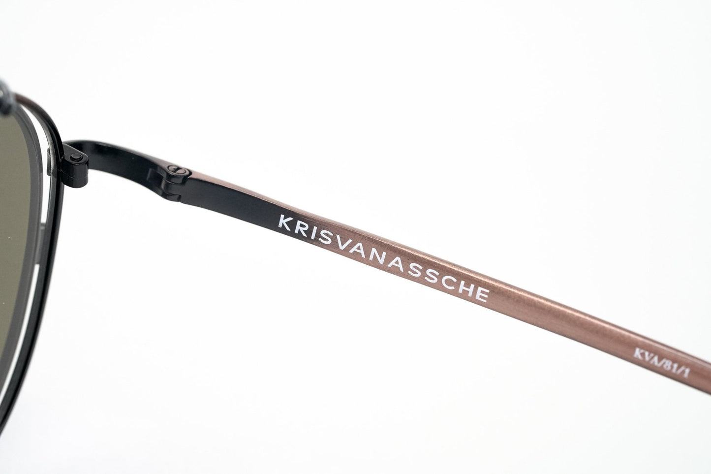 Kris Van Assche Sunglasses Bronze and Brown