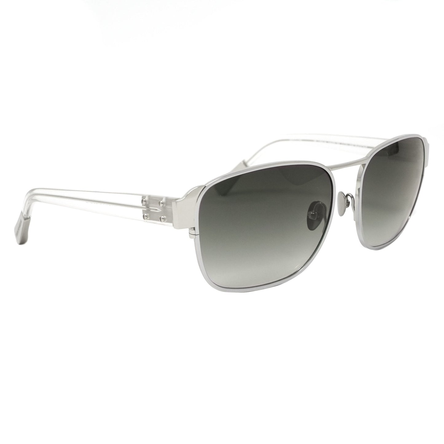 Kris Van Assche Sunglasses D-Frame Silver and Grey