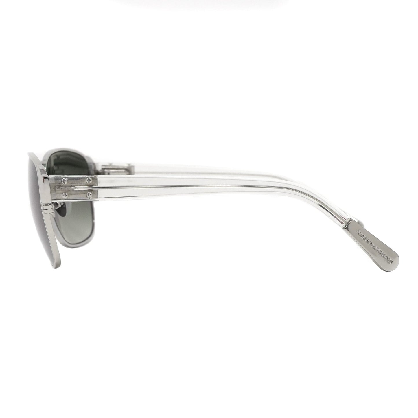 Kris Van Assche Sunglasses D-Frame Silver and Grey