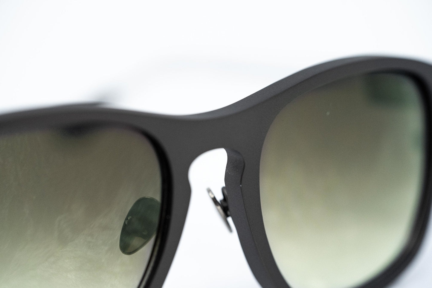 Kris Van Assche Sunglasses D-Frame Matte Brown and Green