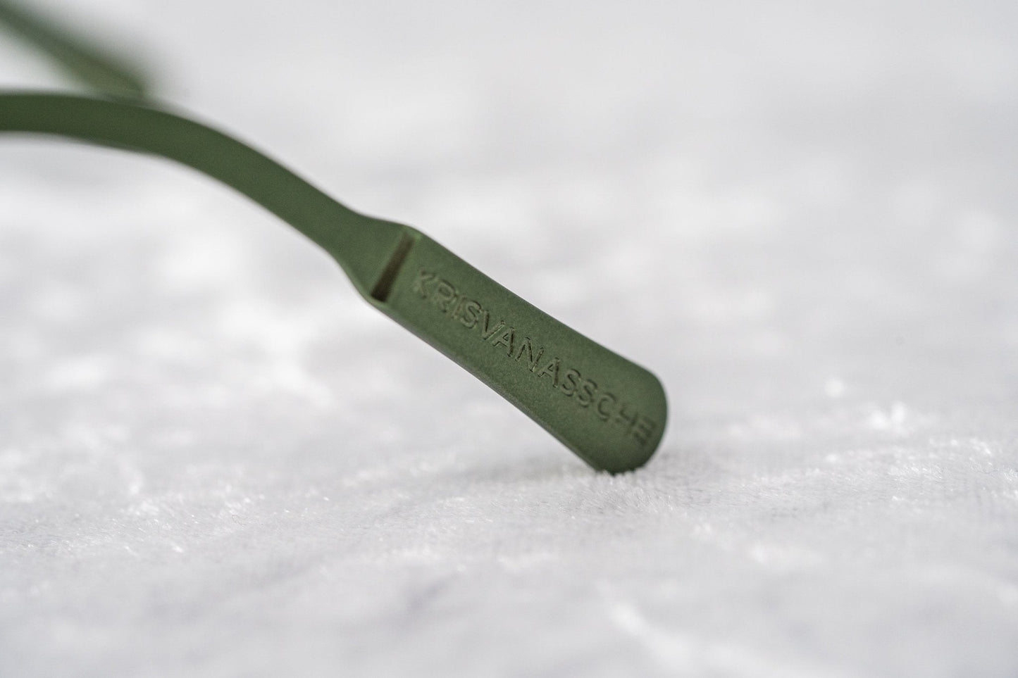 Kris Van Assche Sunglasses Round Green and Flash