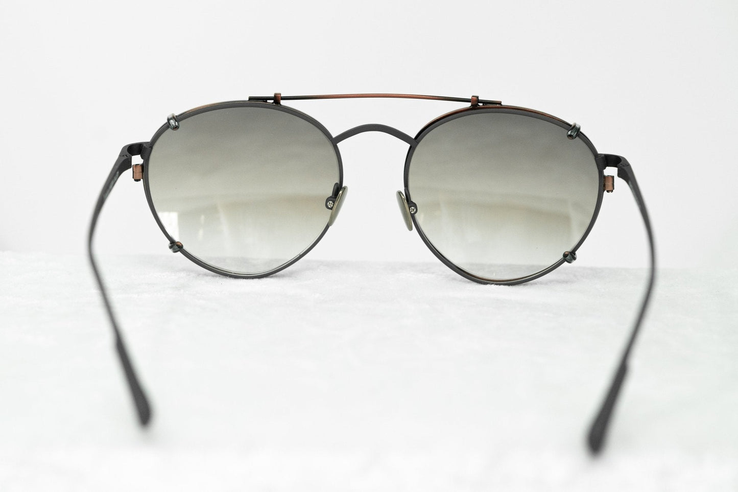 Kris Van Assche Sunglasses Round Bronze and Brown
