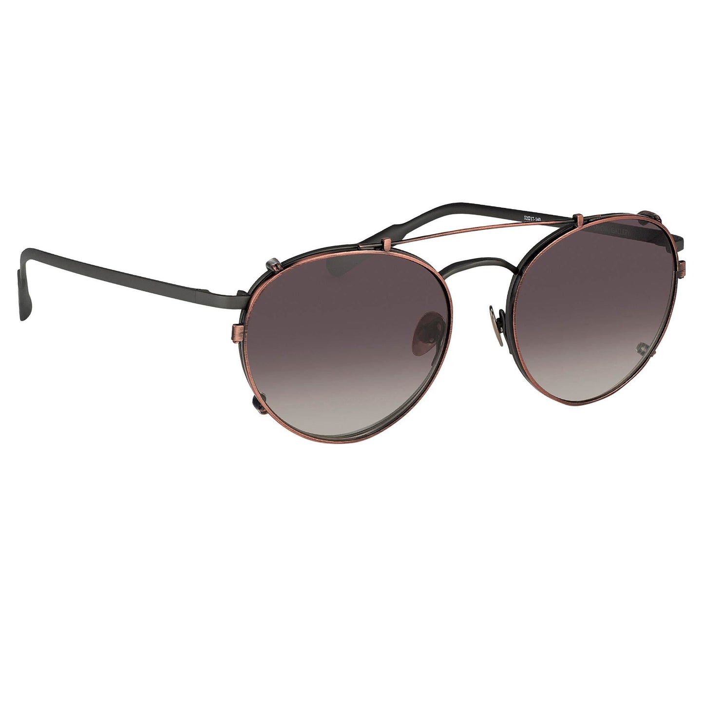 Kris Van Assche Sunglasses Round Bronze and Brown