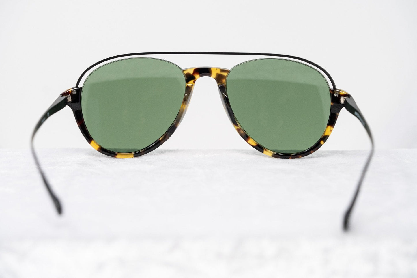 Kris Van Assche Sunglasses Black Tortoise Shell and Green