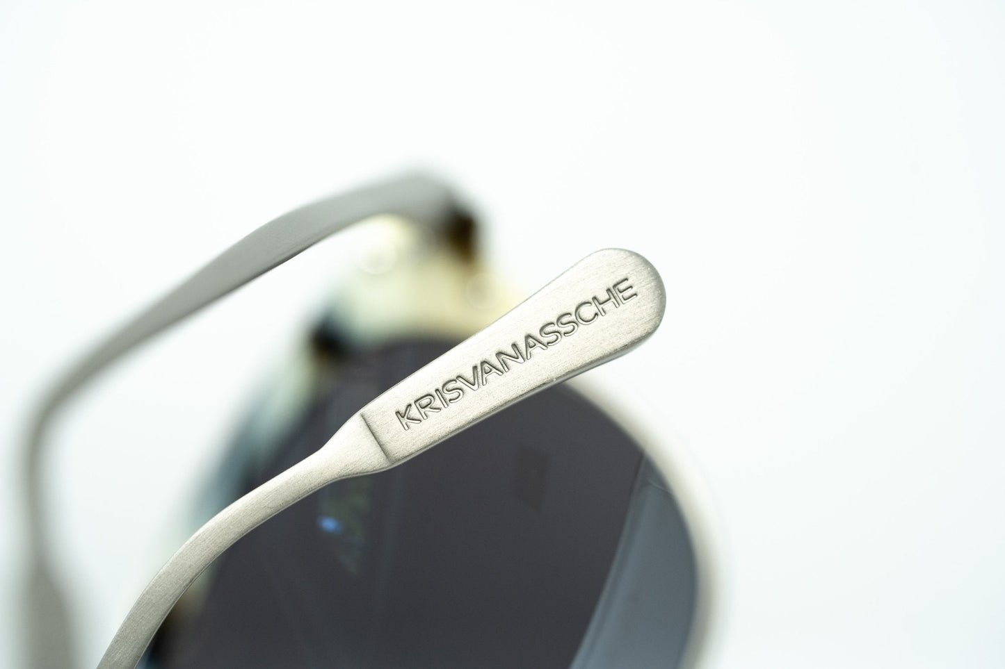 Kris Van Assche Sunglasses D-Frame Brown and Blue