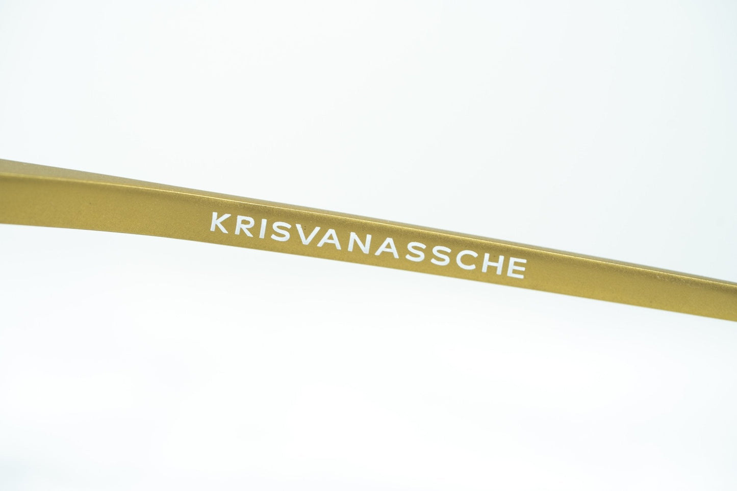 Kris Van Assche Men's Sunglasses D-Frame Bronze and Red Revo KVA76C5SUN