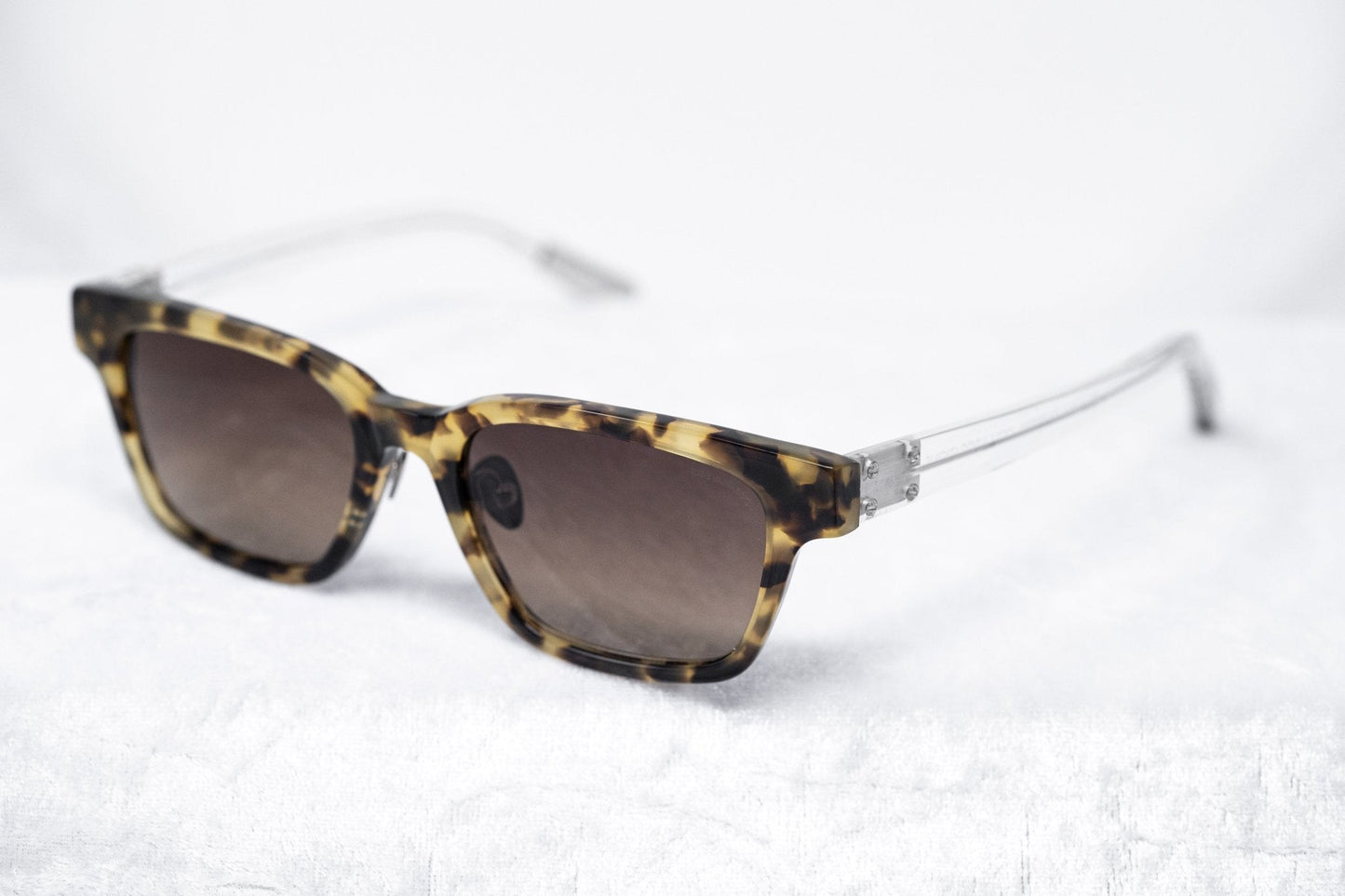 Kris Van Assche Sunglasses Rectangular Tortoise Shell and Brown KVA18C1SUN