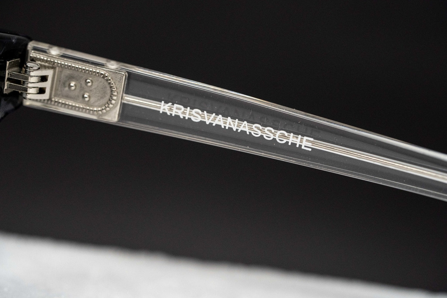 Kris Van Assche Sunglasses Rectangular Tortoise Shell and Grey KVA18C2SUN