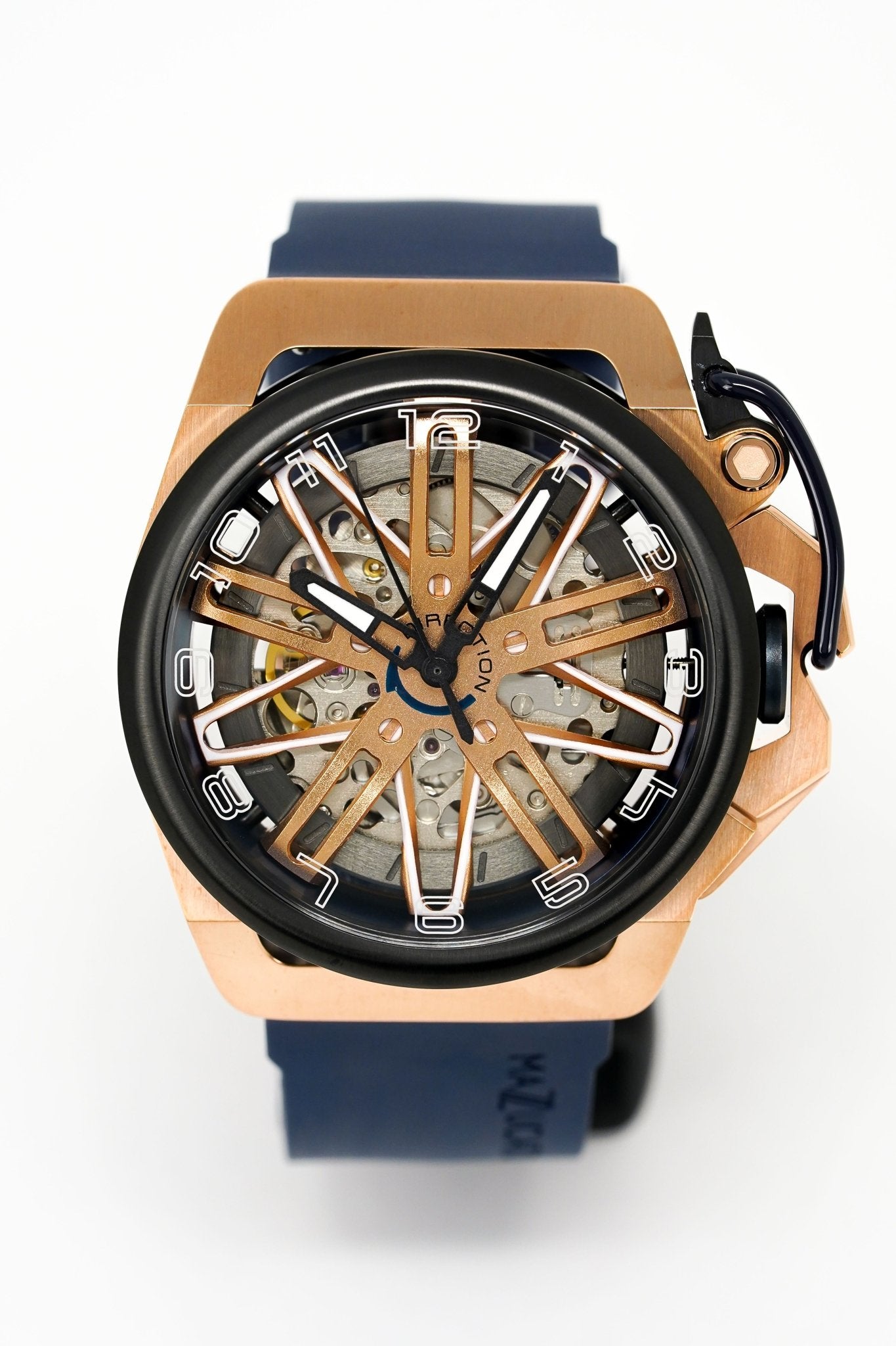 Mazzucato Watch Automatic RIM GT Blue GT5-RG