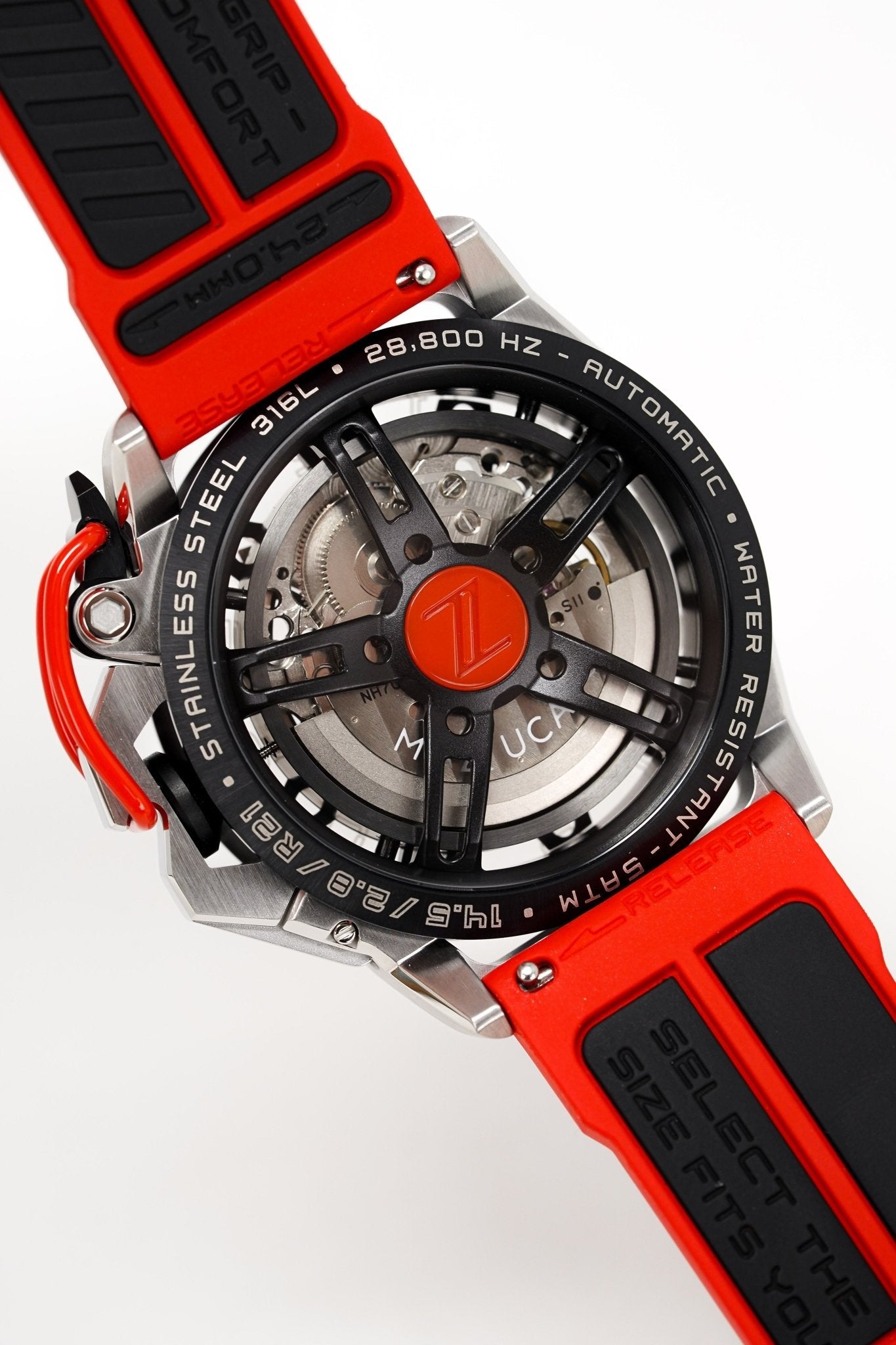 Mazzucato Watch Automatic RIM GT Red GT2-RD
