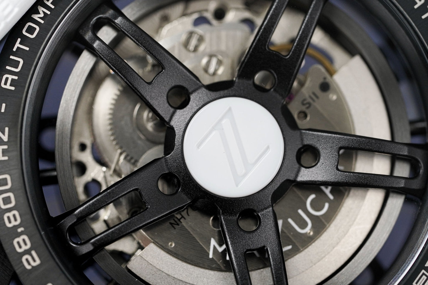 Mazzucato Watch Automatic RIM GT White GT3-WH