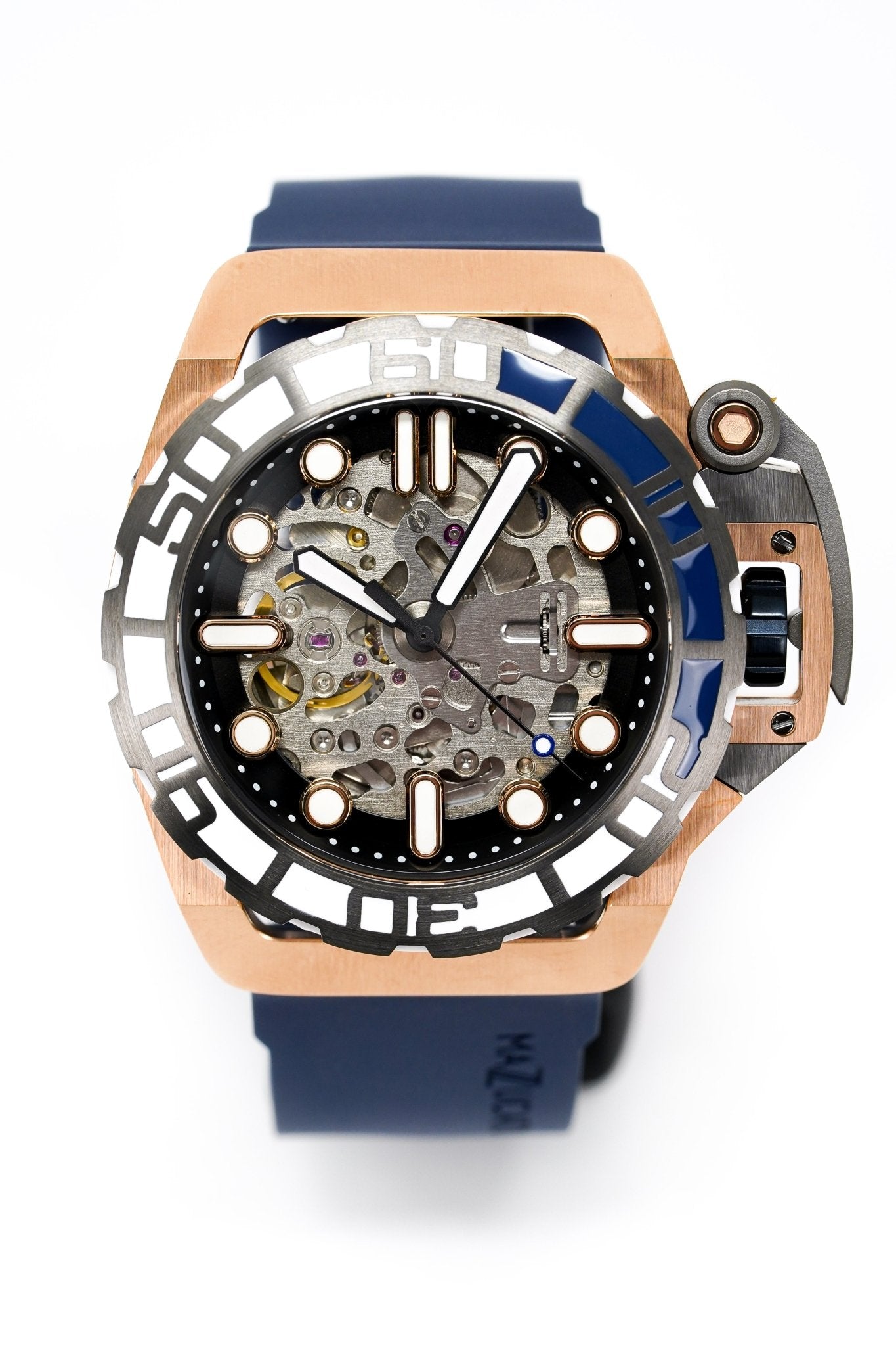Mazzucato RIM SUB Men's Automatic Watch Blue SK2-RG