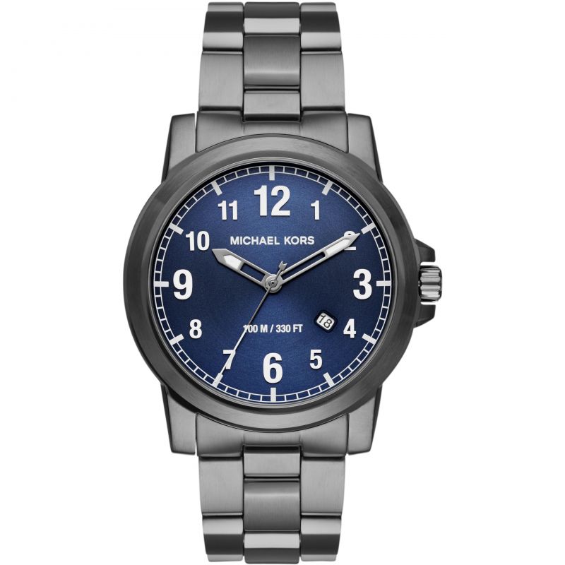 Michael Kors Men's Watch Paxton 43mm Navy Black MK8499