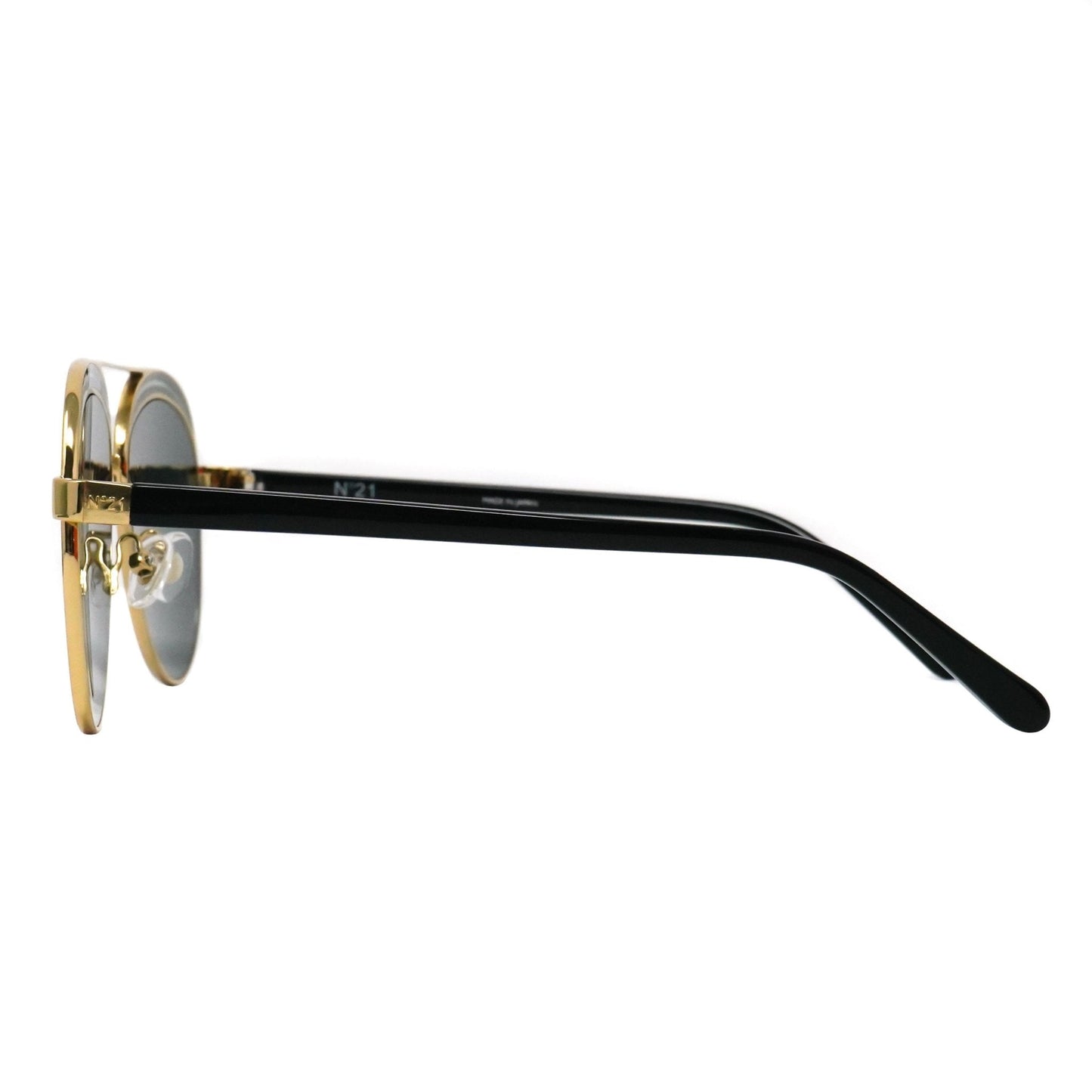 NO 21 Sunglasses Gold and Green