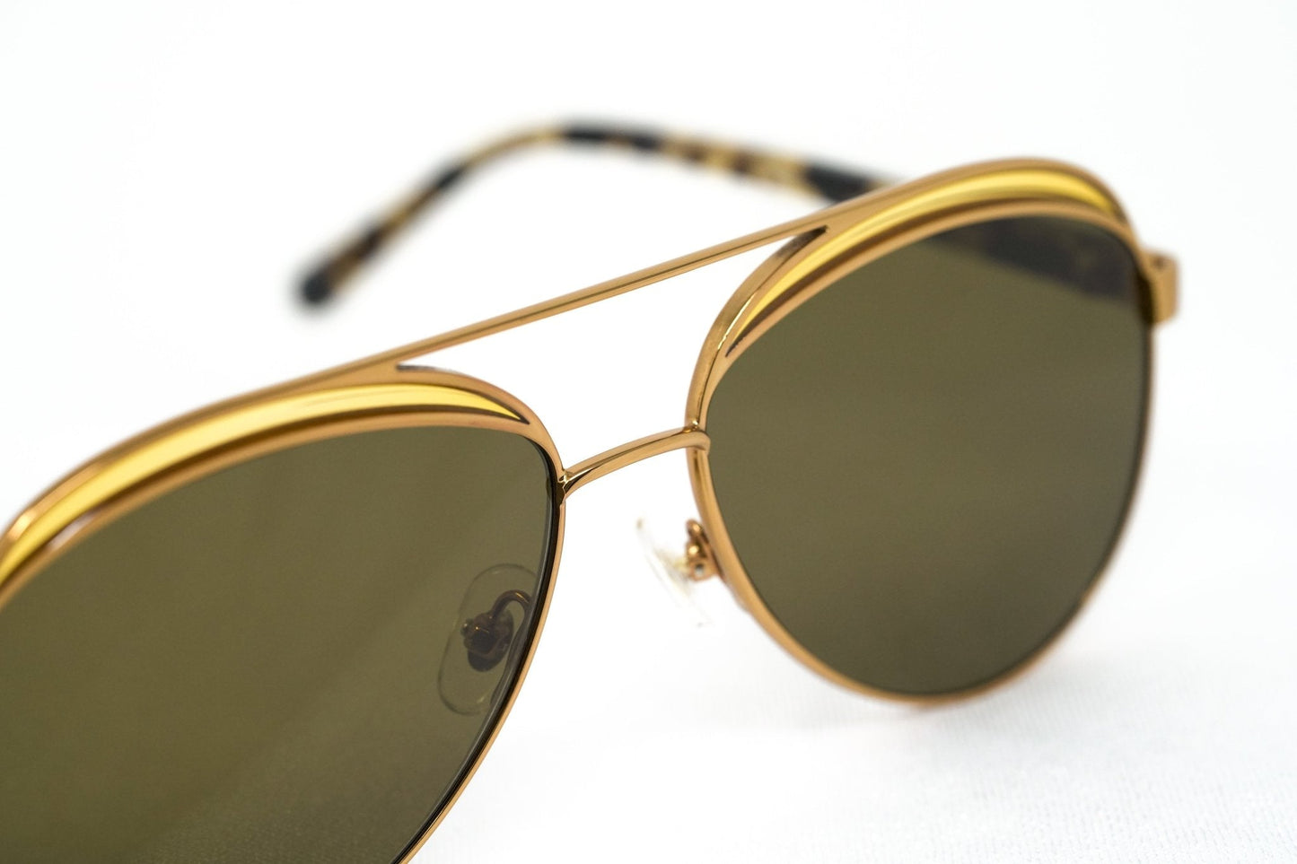 NO 21 Sunglasses Golden Brown