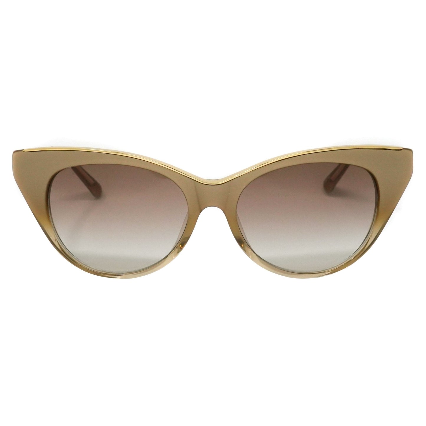 NO 21 Women's Sunglasses Cat Eye Gold