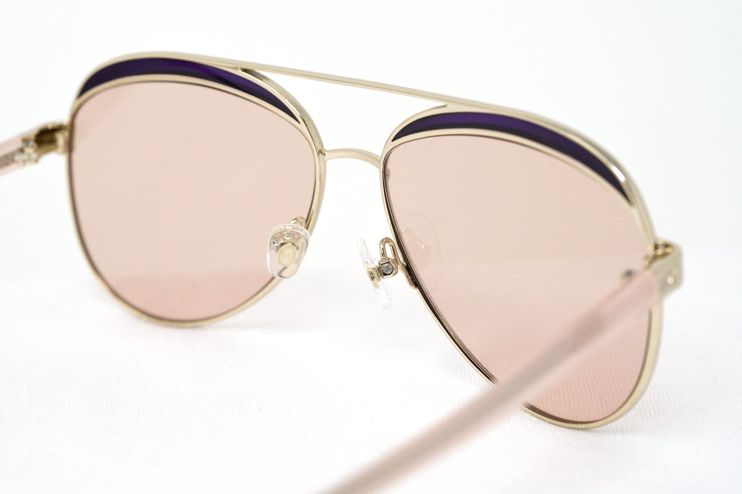 NO 21 Women's Sunglasses Rose Gold and Peach