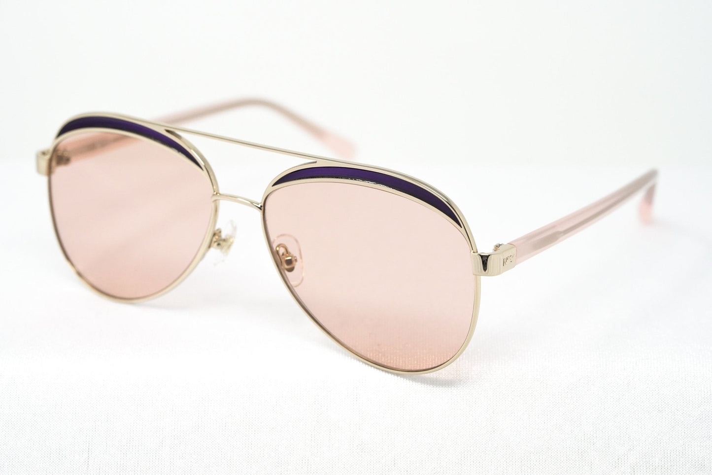 NO 21 Women's Sunglasses Rose Gold and Peach