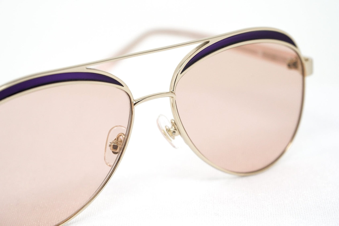 NO 21 Women's Sunglasses Rose Gold and Peach