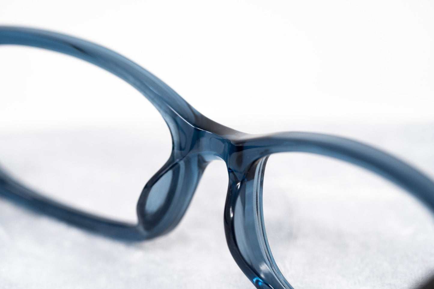 Oscar De La Renta Eyeglasses D-Frame Blue Brown and Clear