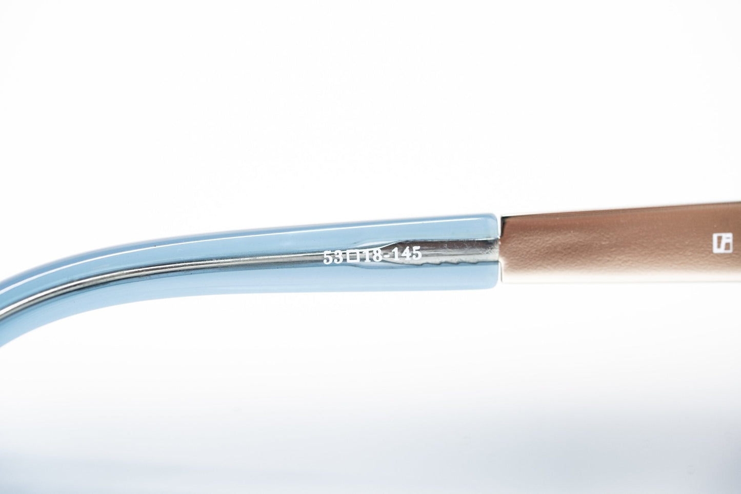 Oscar De La Renta Eyeglasses D-Frame Blue and Clear