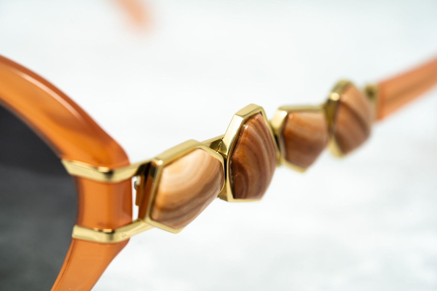 Oscar De La Renta Sunglasses Oversized Orange