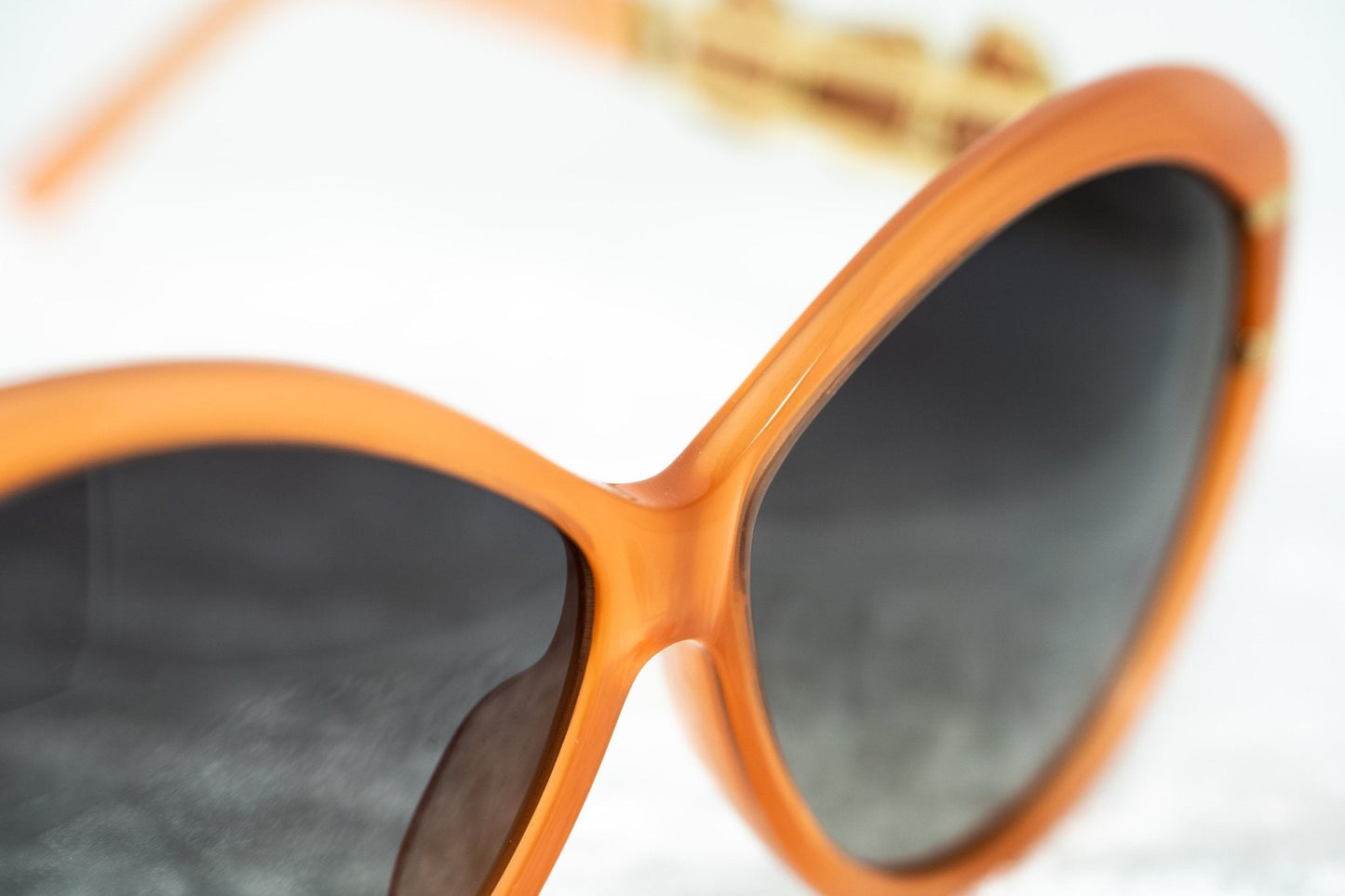 Oscar De La Renta Sunglasses Oversized Orange