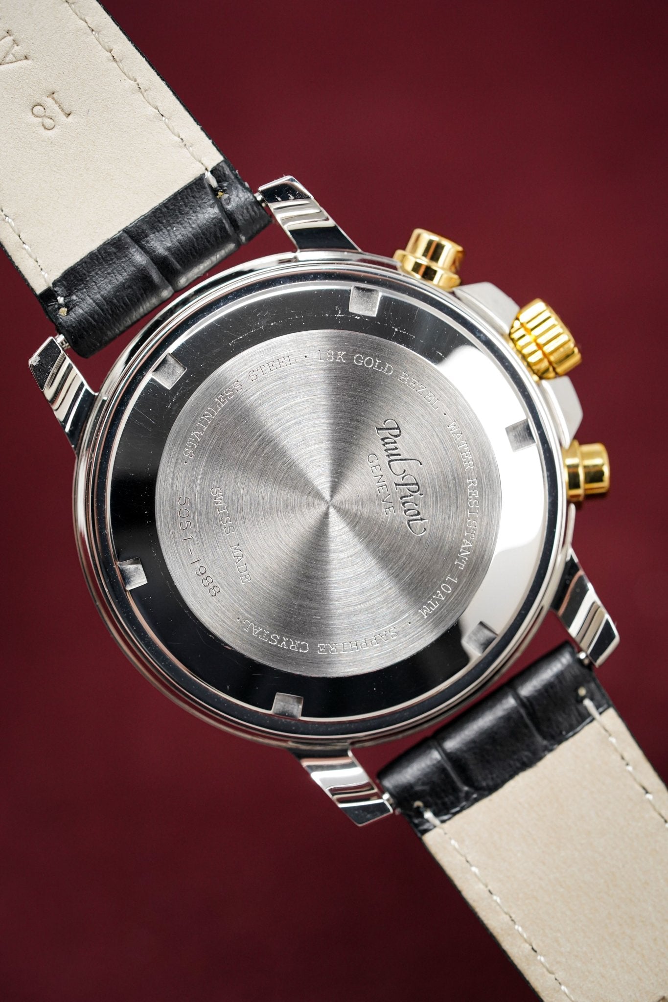 Paul Picot Men's Watch Chronosport Chronograph White P7005.W22.112