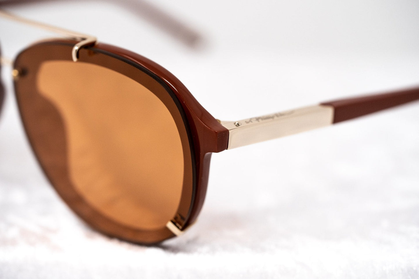 Phillip Lim Sunglasses Light Gold and Rust