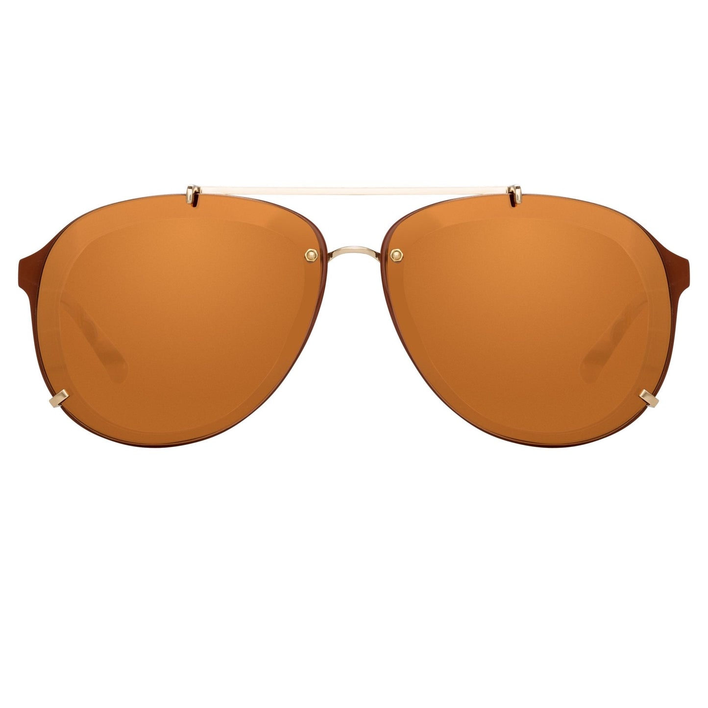 Phillip Lim Sunglasses Light Gold and Rust