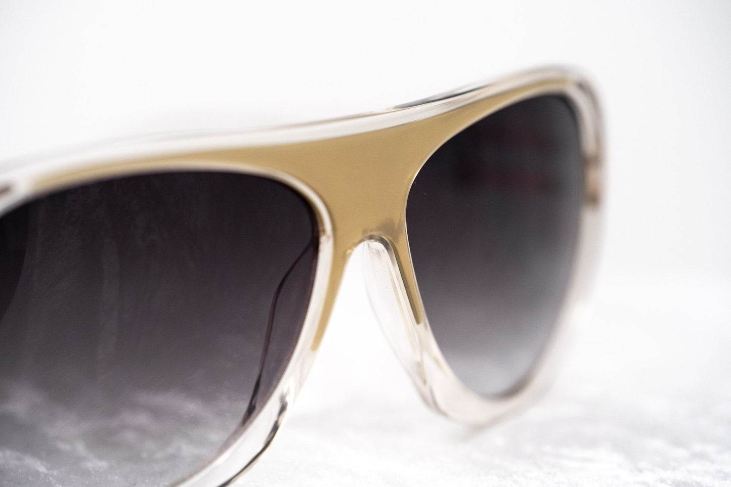 Prabal Gurung Sunglasses Olive Clear and Grey