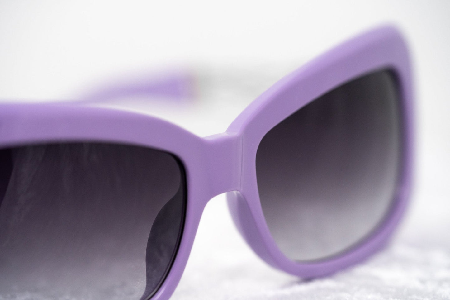 Prabal Gurung Sunglasses Rectangle Purple and Grey